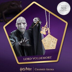 Lord Voldemort necklace, 925 Sterling Silver Harry Potter